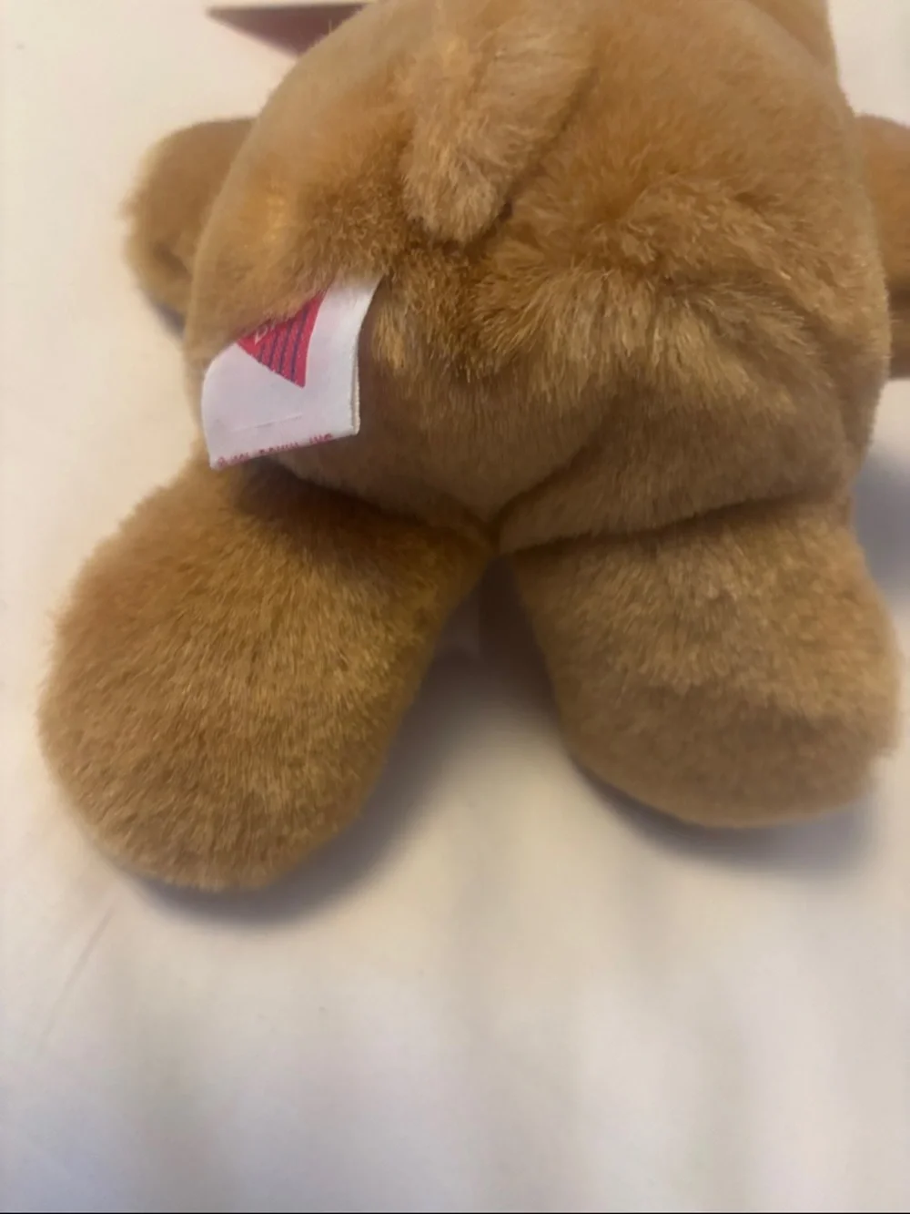 Classic Brown Teddy Bear with Greatest Grandpa  Blue Bow - Gift Bear